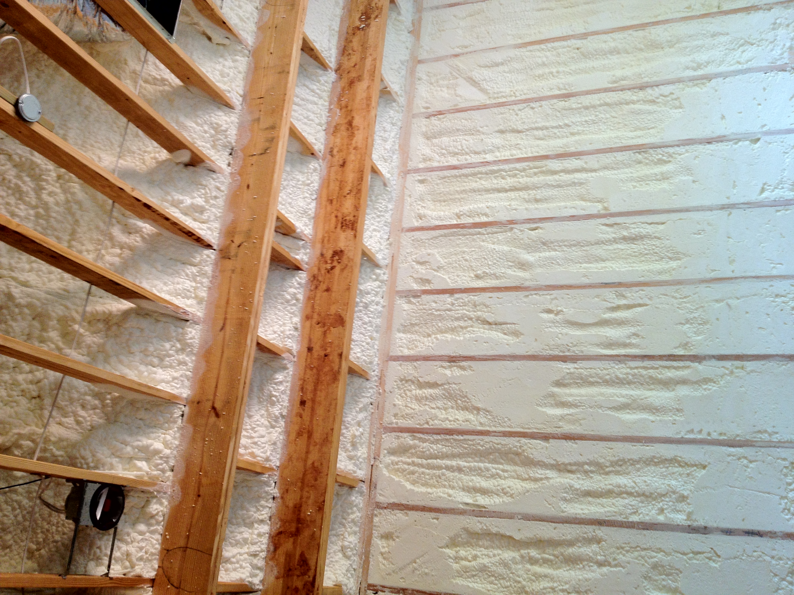 Foam Insulation Wall · Steed Custom Homes
